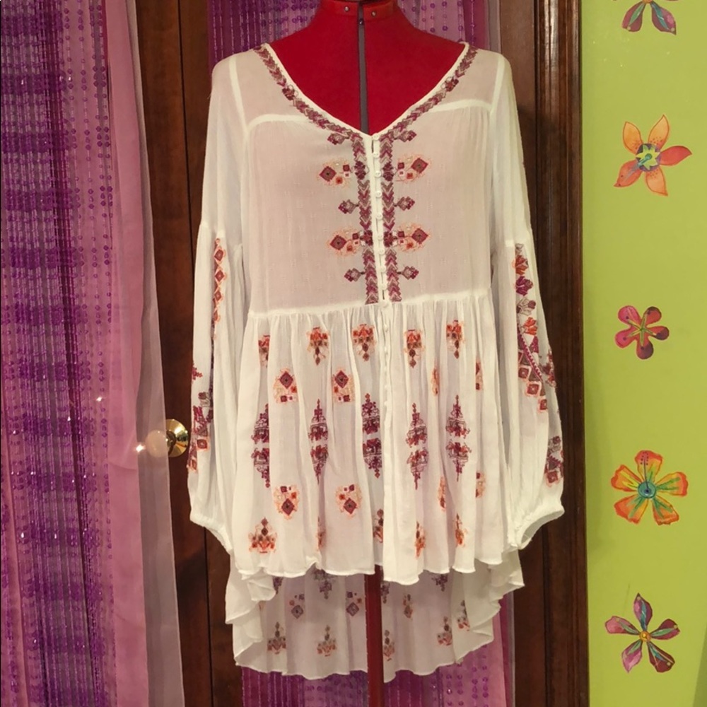 High-Low Free People Shirt